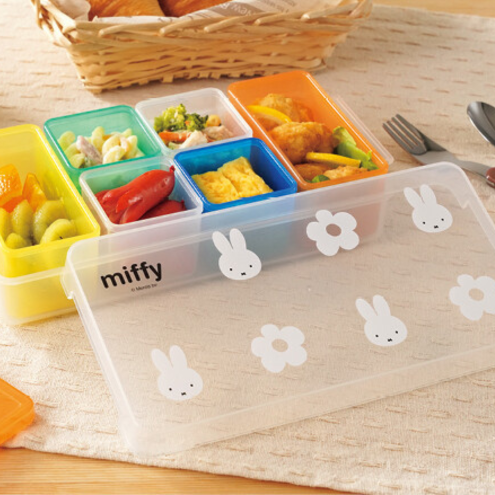 Tamahashi Miffy Cube Stocker and Tray Container – Kinchan-Japanese Kids ...