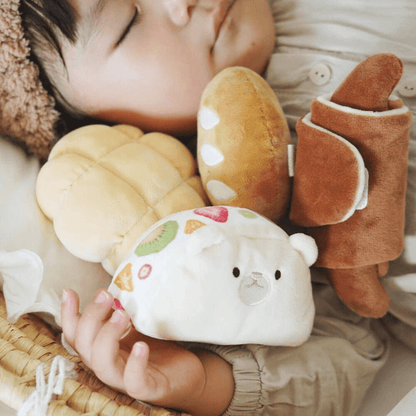 Mochitto Freshly Baked Bread Rattle Set