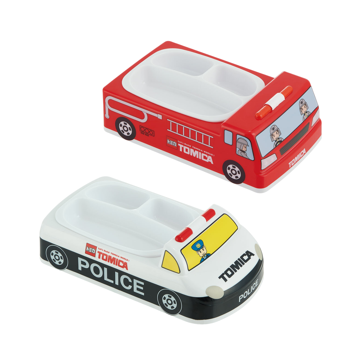 Vehicle Heroes Divided Kids Plate