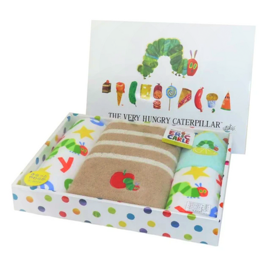 The Very Hungry Caterpillar Towel Gift Box (4-Piece Set)