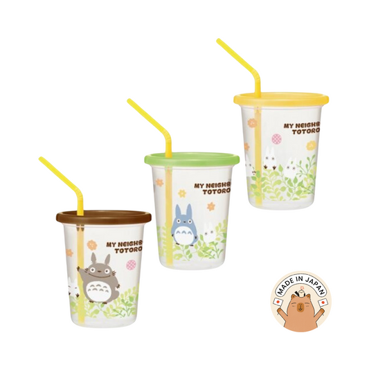 My Neighbor Totoro Cup Set with Straw (3 pcs)