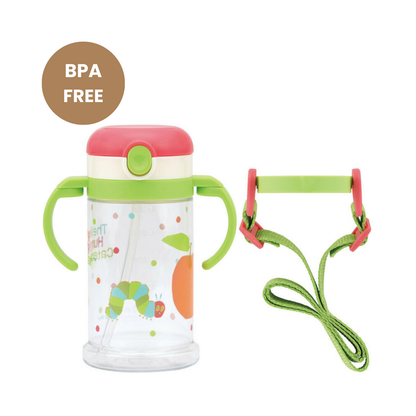 Two-way The Very Hungry Caterpillar Straw Bottle