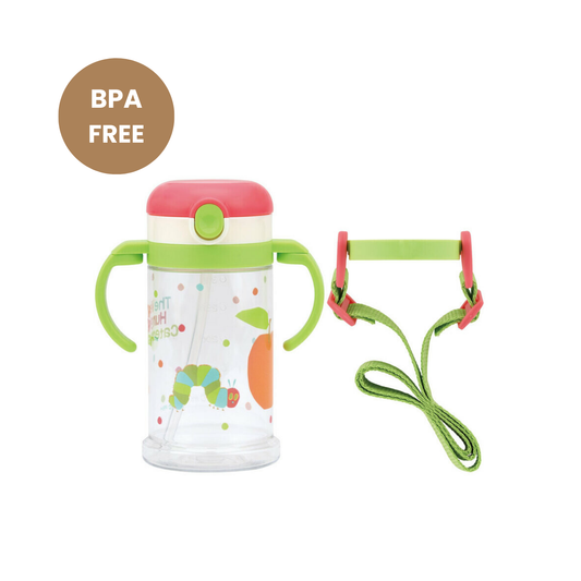 Two-way The Very Hungry Caterpillar Straw Bottle