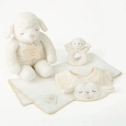 Maple The Sheep Newborn Gift Box (4-Piece Set)