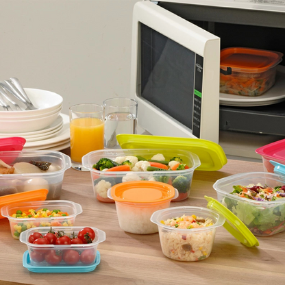 Microwave & Freezer Safe Containers (4 pcs)