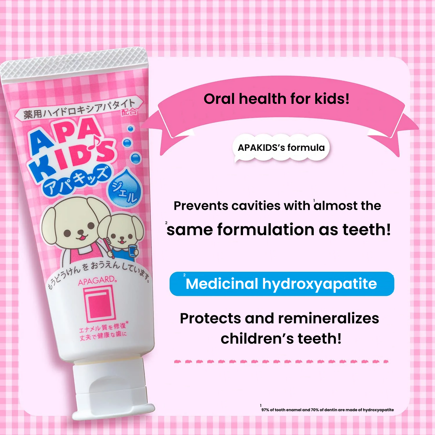 APAKIDS Strawberry Toothpaste