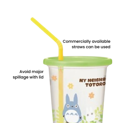 My Neighbor Totoro Cup Set with Straw (3 pcs)