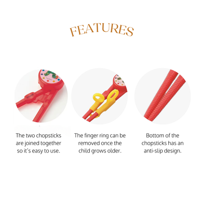 The Very Hungry Caterpillar Training Chopsticks With Case