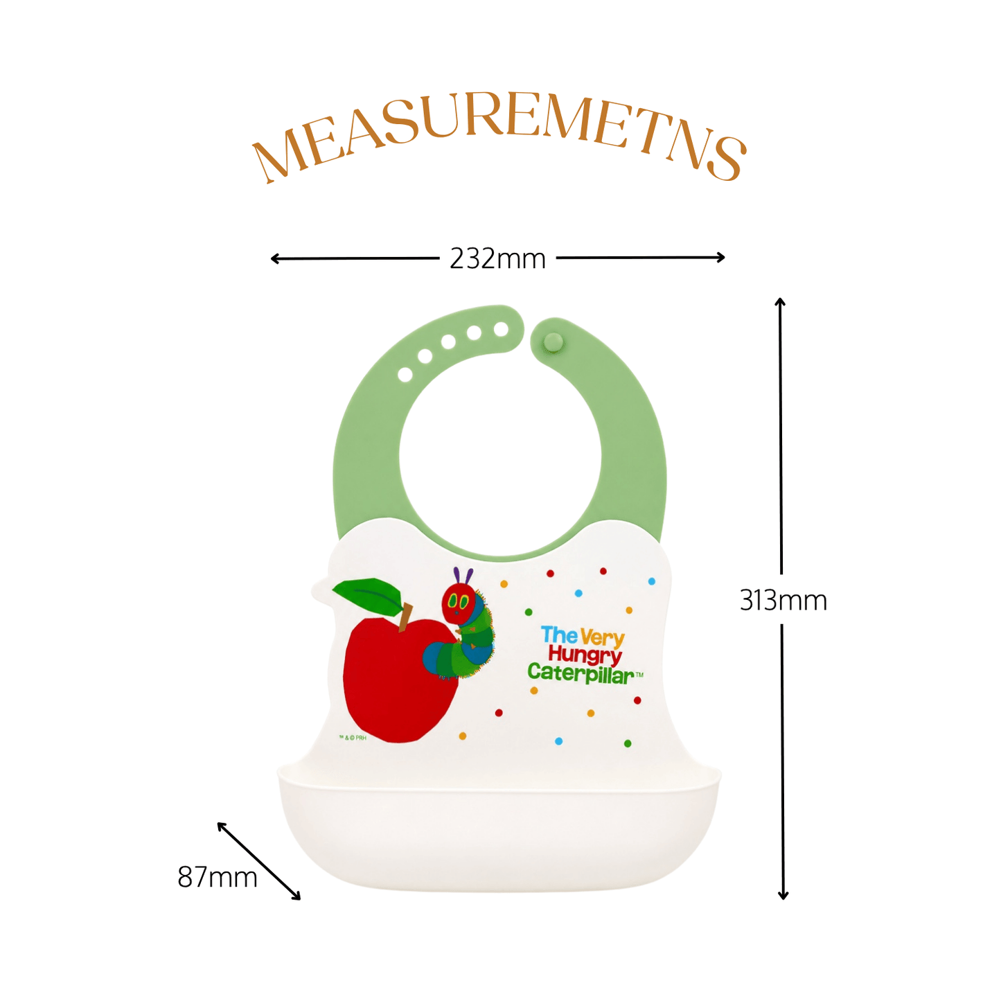 Adjustable Character Meal Bib