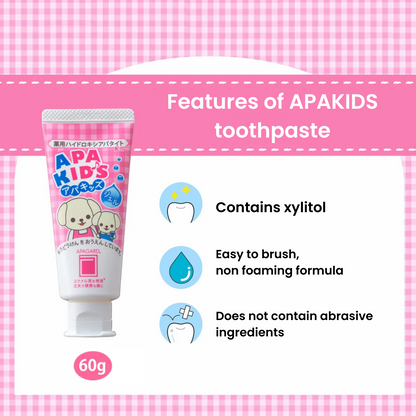 APAKIDS Strawberry Toothpaste