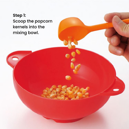 All-in-One Microwave Popcorn Maker