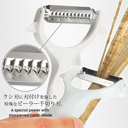 Stainless Steel Julienne Peeler