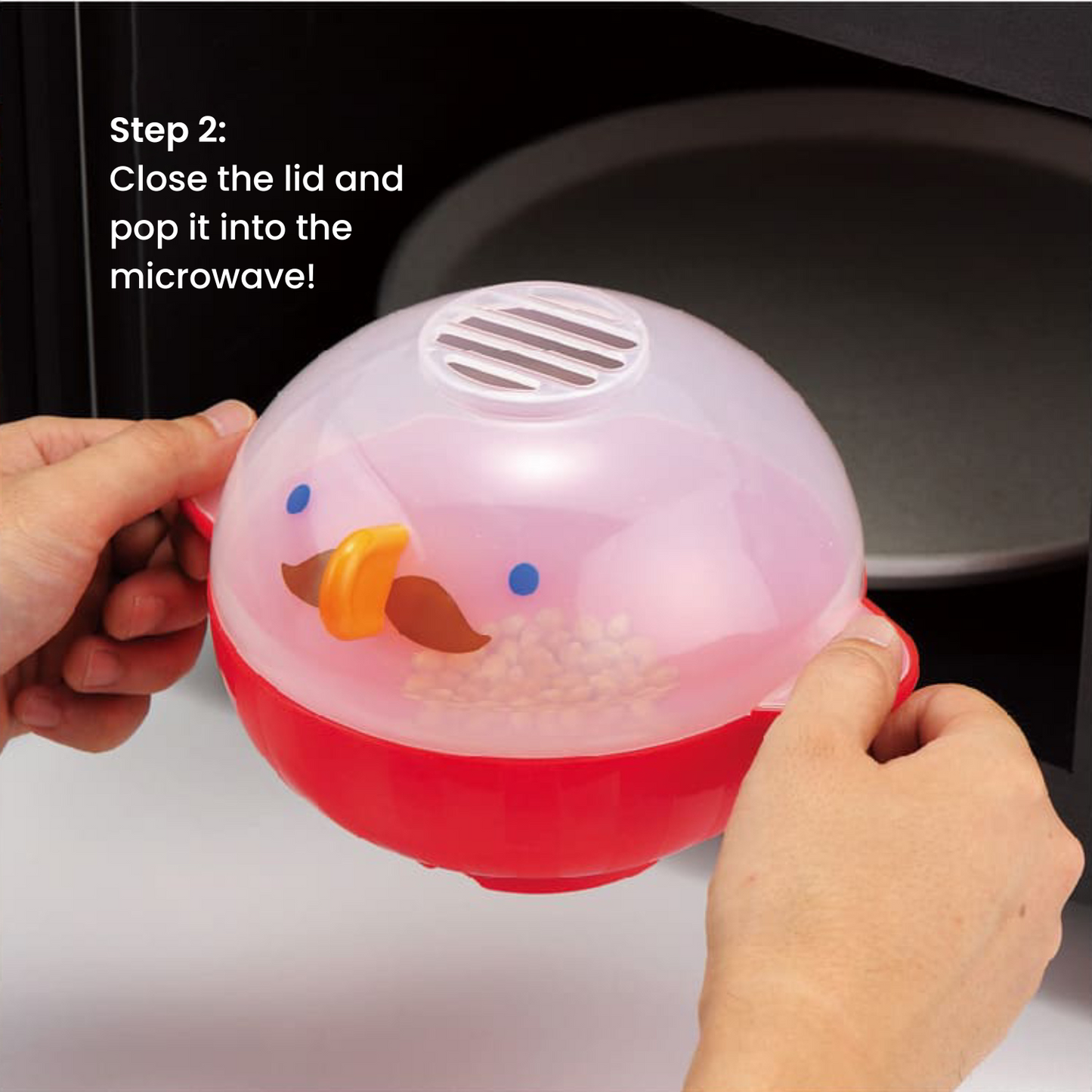 All-in-One Microwave Popcorn Maker