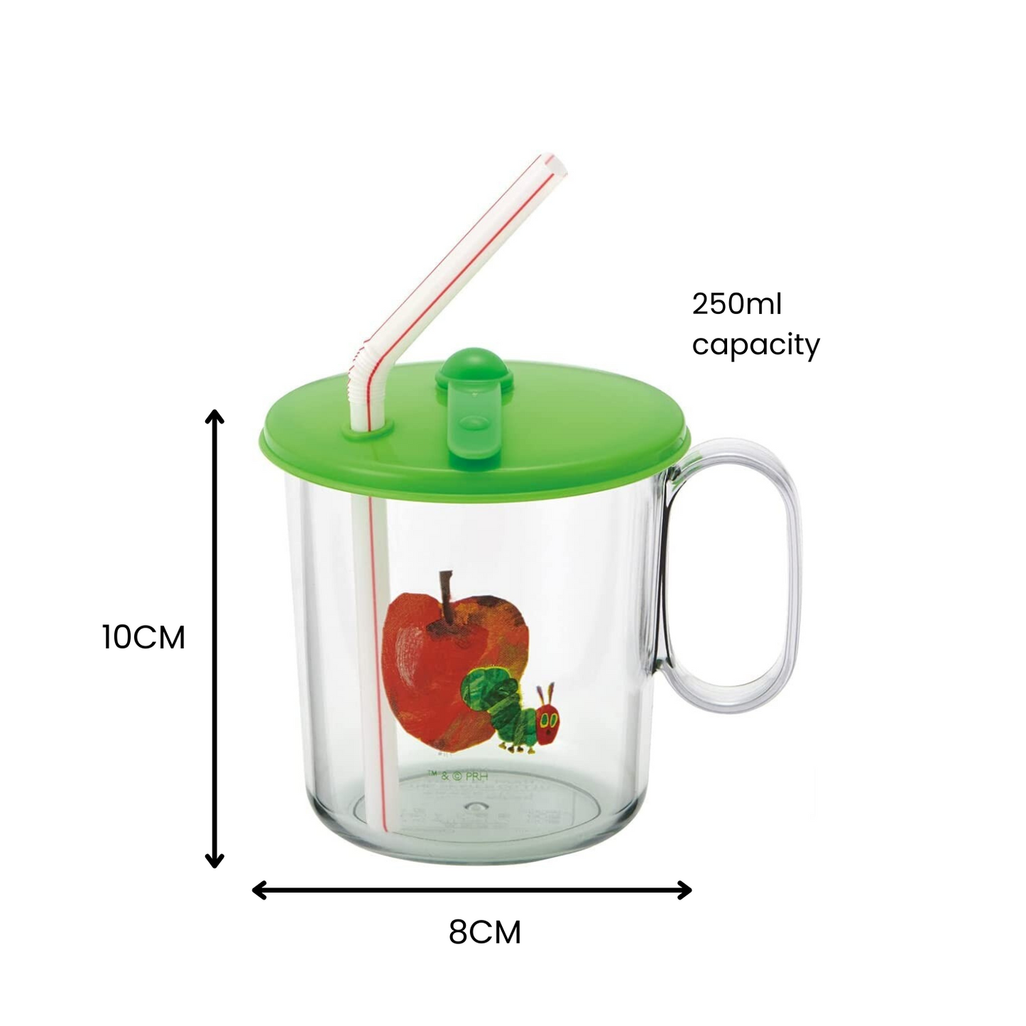 The Very Hungry Caterpillar Straw Cup With Lid