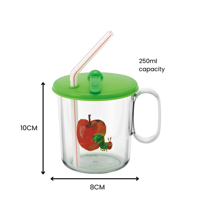 The Very Hungry Caterpillar Straw Cup With Lid