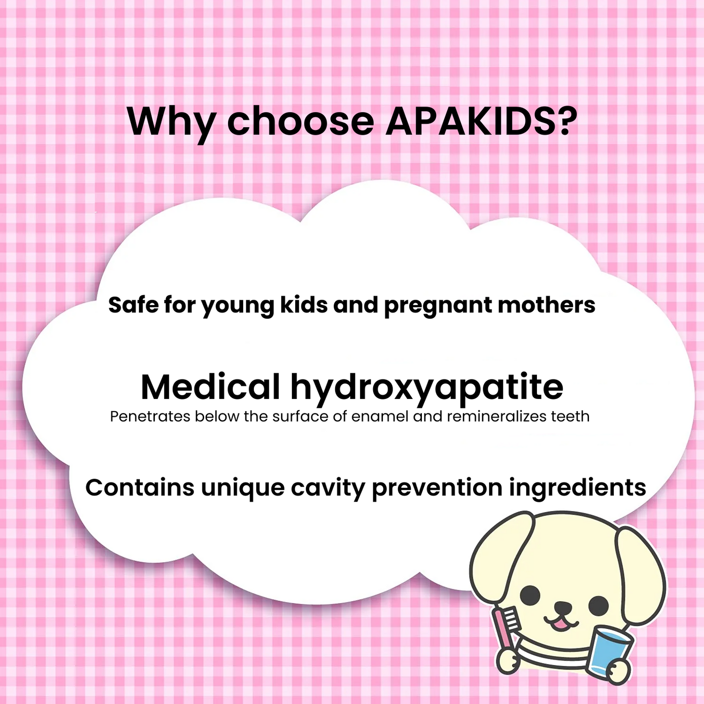 APAKIDS Strawberry Toothpaste