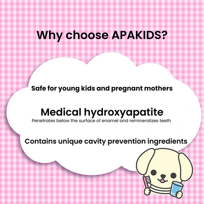 APAKIDS Strawberry Toothpaste