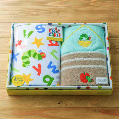 The Very Hungry Caterpillar Towel Gift Box (3-Piece Set)