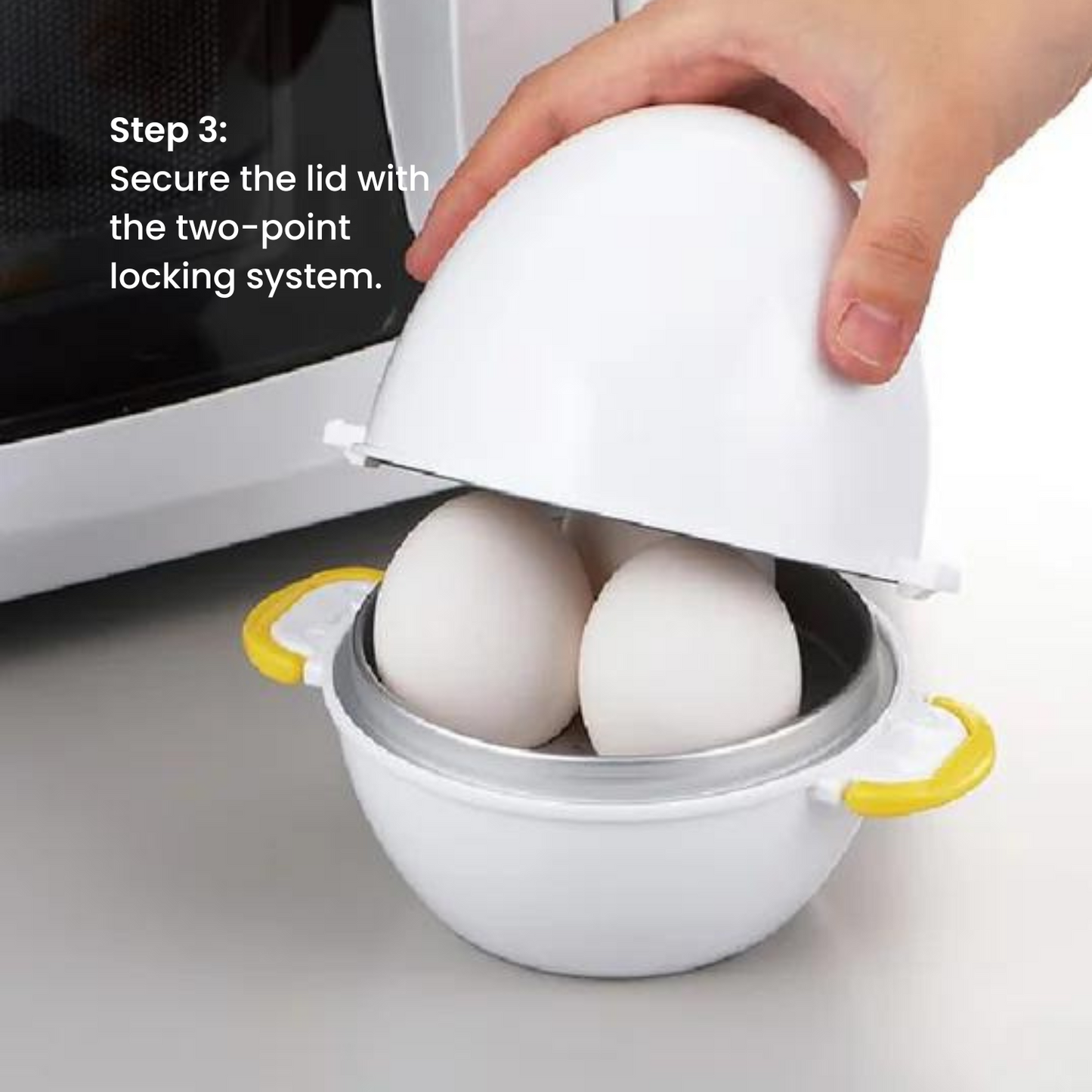 Microwave Egg Boiler (3 eggs)